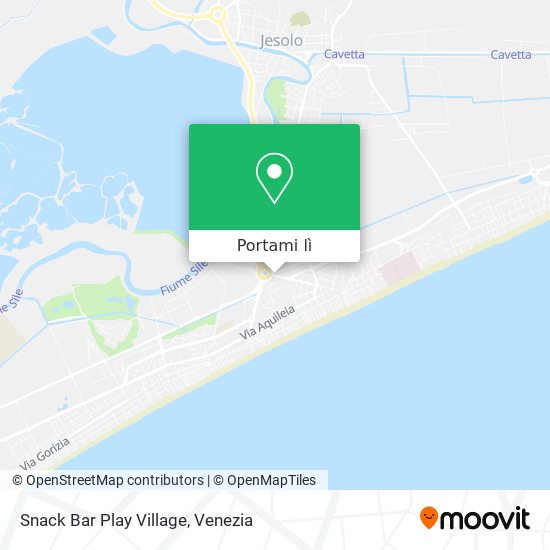 Mappa Snack Bar Play Village