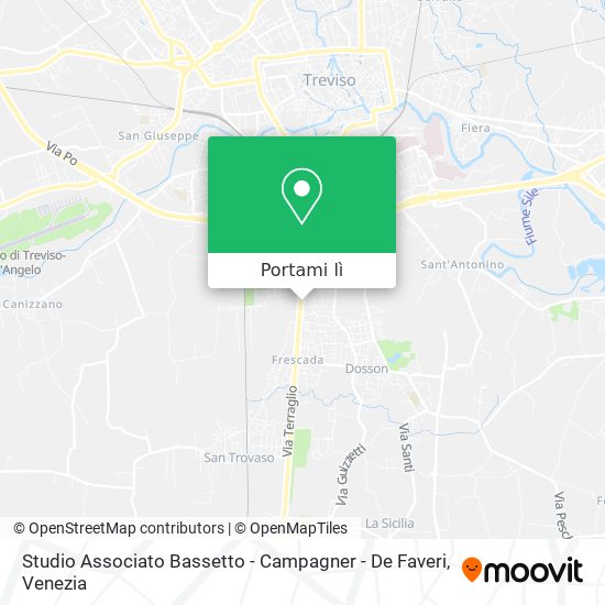 Mappa Studio Associato Bassetto - Campagner - De Faveri