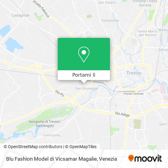 Mappa Blu Fashion Model di Vicsamar Magalie