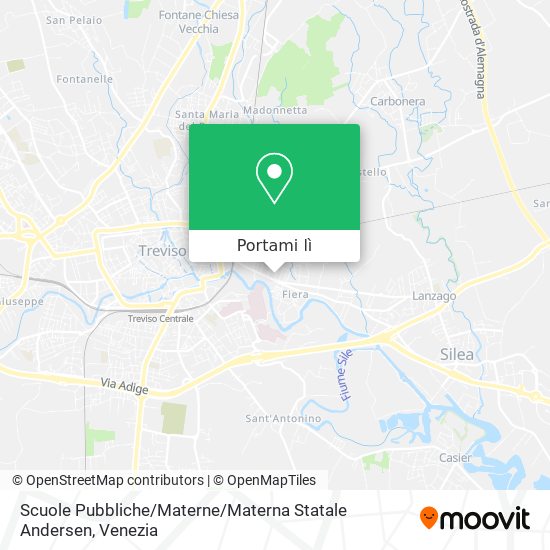 Mappa Scuole Pubbliche / Materne / Materna Statale Andersen