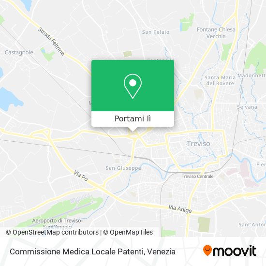 Mappa Commissione Medica Locale Patenti