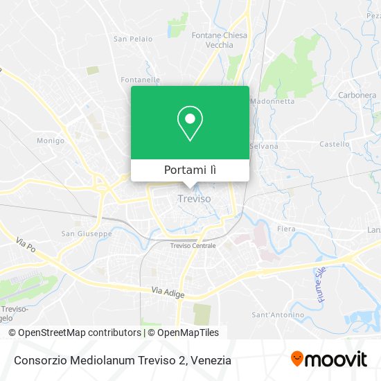 Mappa Consorzio Mediolanum Treviso 2