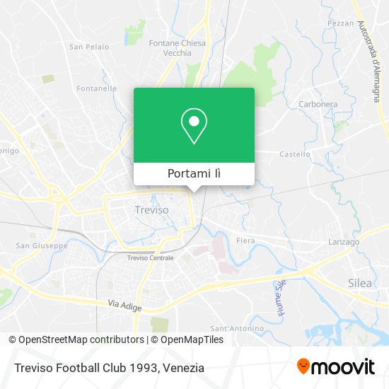 Mappa Treviso Football Club 1993