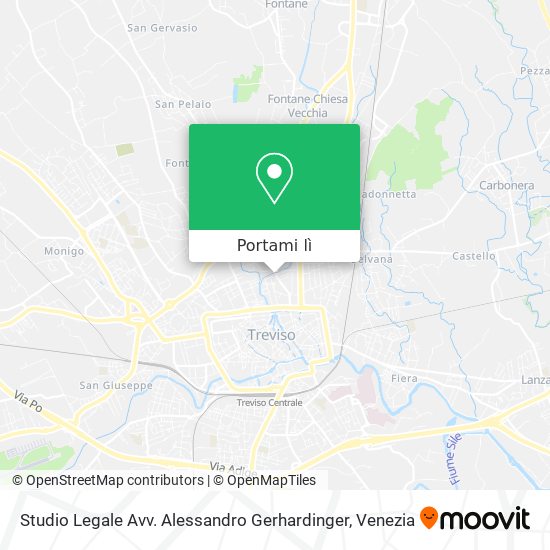 Mappa Studio Legale Avv. Alessandro Gerhardinger