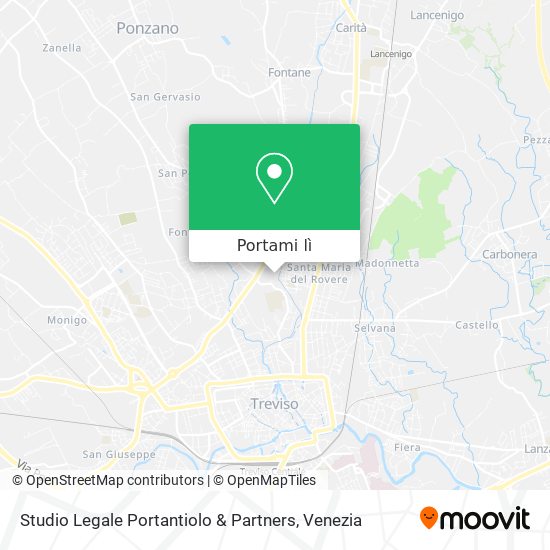 Mappa Studio Legale Portantiolo & Partners