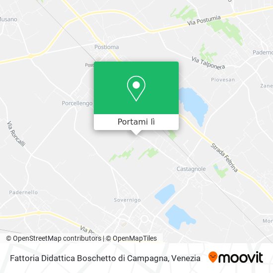 Mappa Fattoria Didattica Boschetto di Campagna
