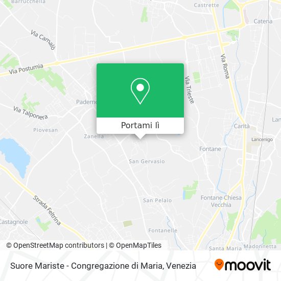 Mappa Suore Mariste - Congregazione di Maria
