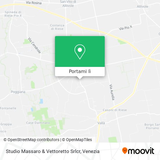 Mappa Studio Massaro & Vettoretto Srlcr