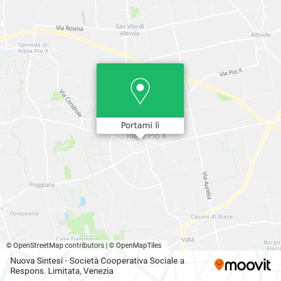 Mappa Nuova Sintesi - Società Cooperativa Sociale a Respons. Limitata
