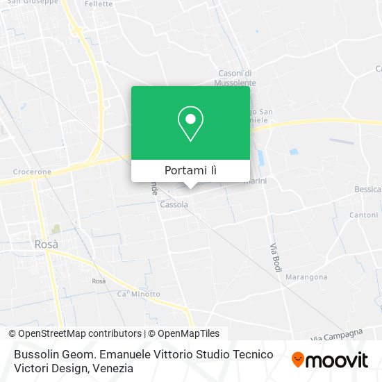 Mappa Bussolin Geom. Emanuele Vittorio Studio Tecnico Victori Design