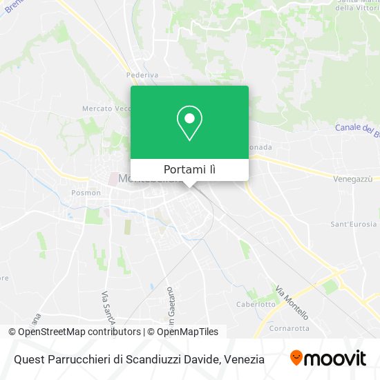 Mappa Quest Parrucchieri di Scandiuzzi Davide