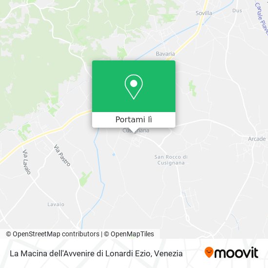 Mappa La Macina dell'Avvenire di Lonardi Ezio