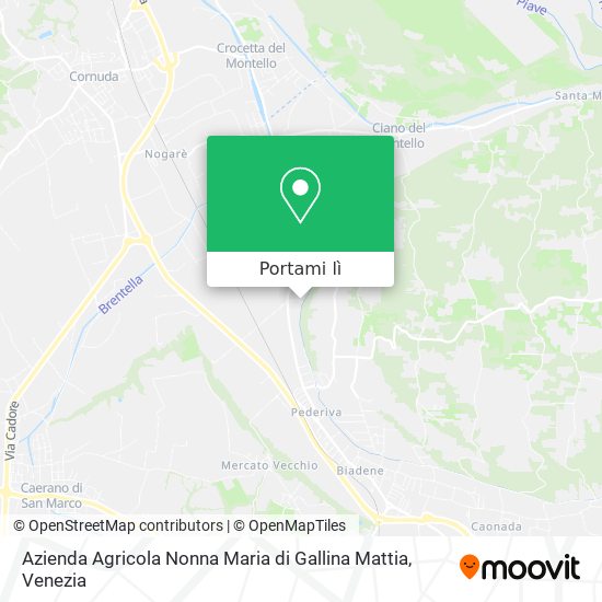 Mappa Azienda Agricola Nonna Maria di Gallina Mattia