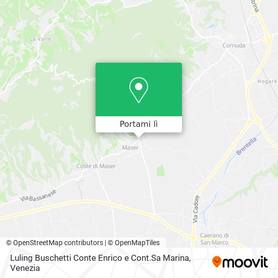 Mappa Luling Buschetti Conte Enrico e Cont.Sa Marina