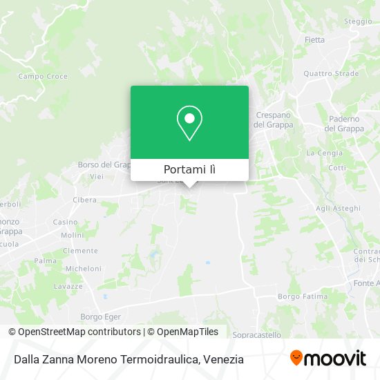 Mappa Dalla Zanna Moreno Termoidraulica