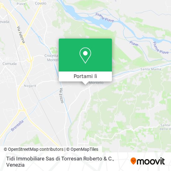 Mappa Tidi Immobiliare Sas di Torresan Roberto & C.