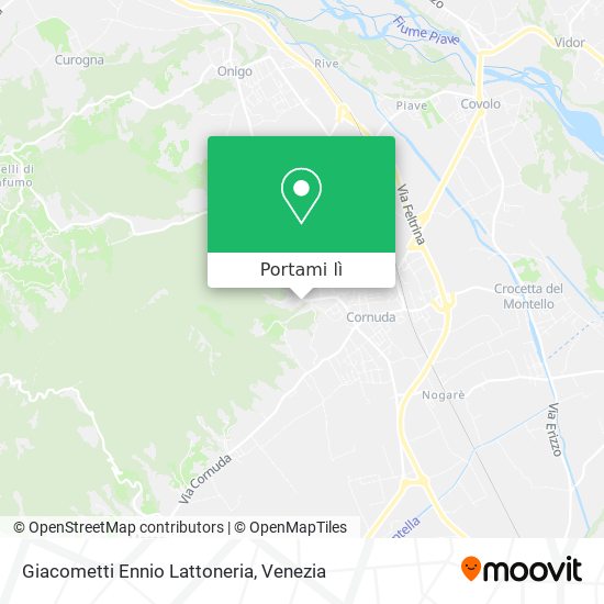 Mappa Giacometti Ennio Lattoneria