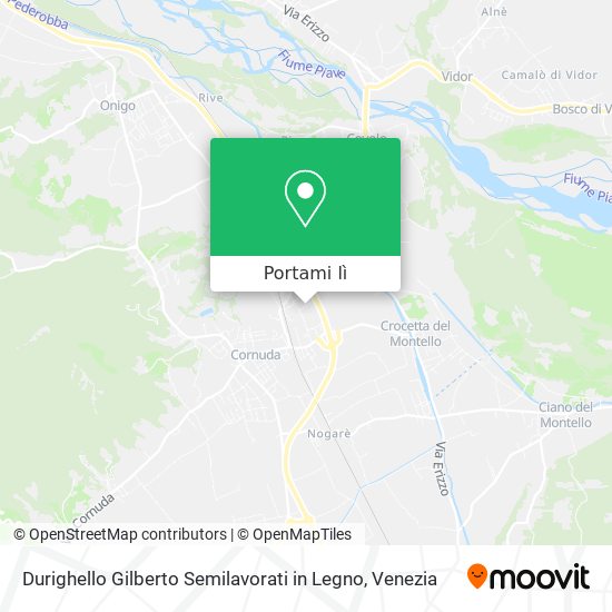 Mappa Durighello Gilberto Semilavorati in Legno