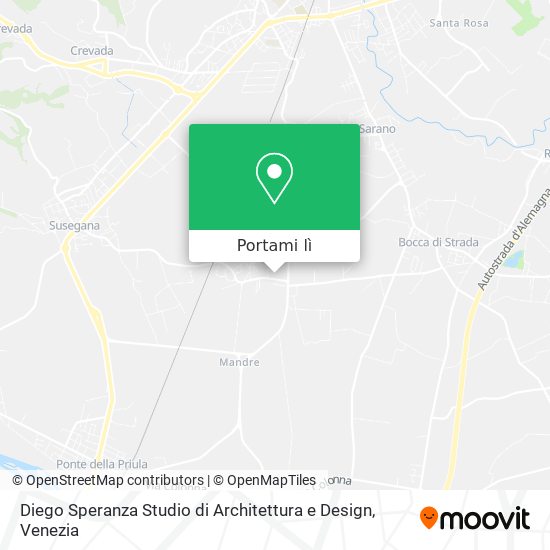 Mappa Diego Speranza Studio di Architettura e Design