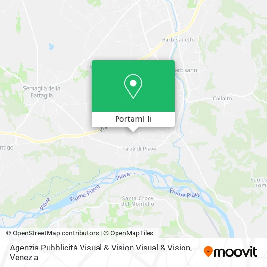Mappa Agenzia Pubblicità Visual & Vision Visual & Vision