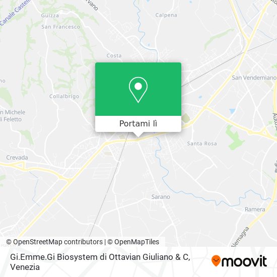 Mappa Gi.Emme.Gi Biosystem di Ottavian Giuliano & C