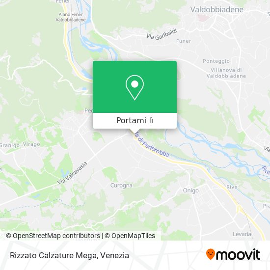 Mappa Rizzato Calzature Mega