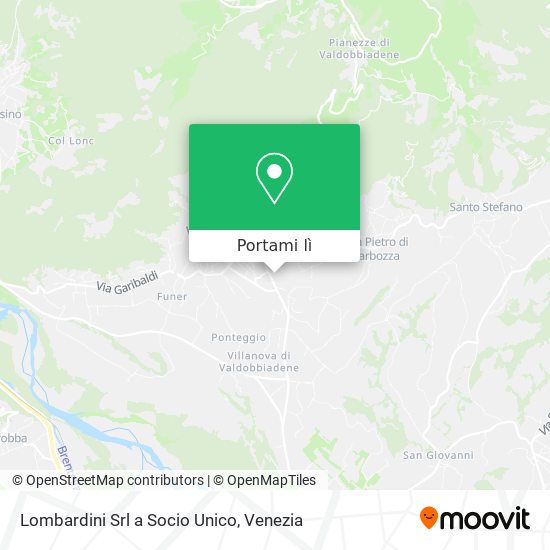 Mappa Lombardini Srl a Socio Unico
