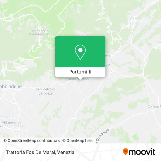 Mappa Trattoria Fos De Marai