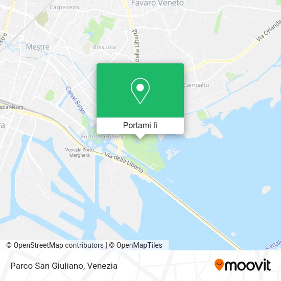 Mappa Parco San Giuliano