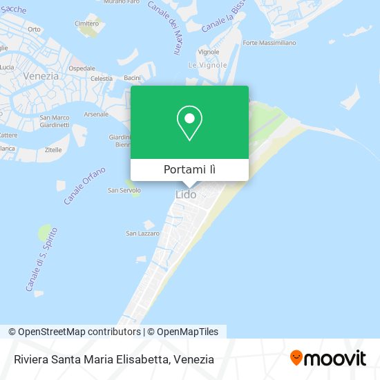 Mappa Riviera Santa Maria Elisabetta