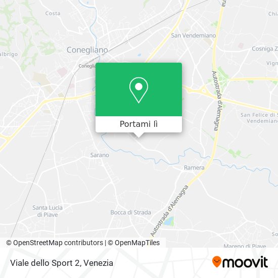 Mappa Viale dello Sport  2