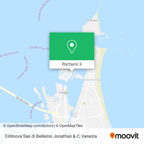 Mappa Edilnova Sas di Bellemo Jonathan & C