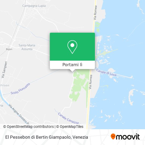 Mappa El Pessebon di Bertin Giampaolo