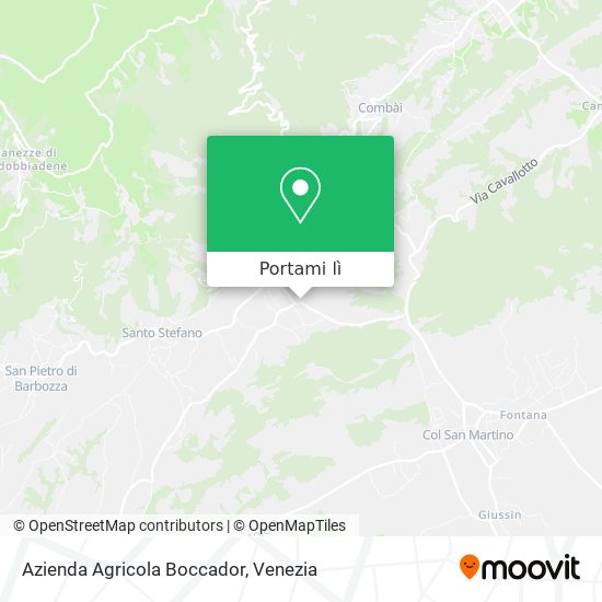 Mappa Azienda Agricola Boccador