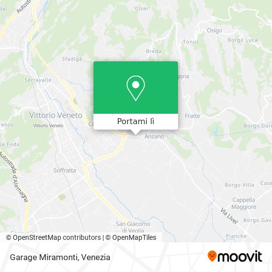 Mappa Garage Miramonti