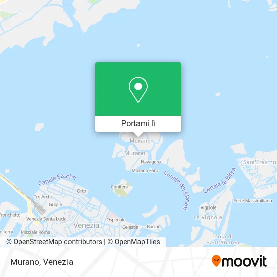 Mappa Murano