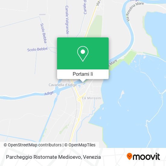 Mappa Parcheggio Ristornate Medioevo