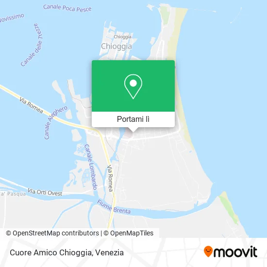 Mappa Cuore Amico Chioggia