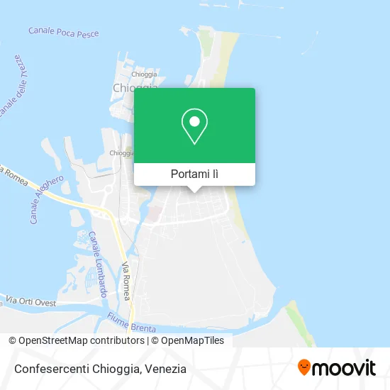 Mappa Confesercenti Chioggia