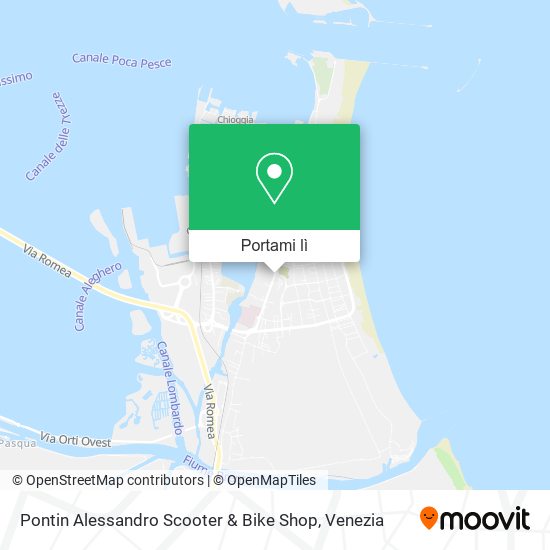 Mappa Pontin Alessandro Scooter & Bike Shop