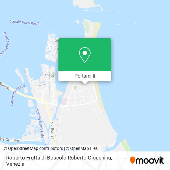 Mappa Roberto Frutta di Boscolo Roberto Gioachina