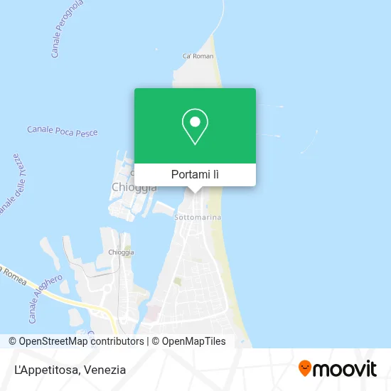Mappa L'Appetitosa