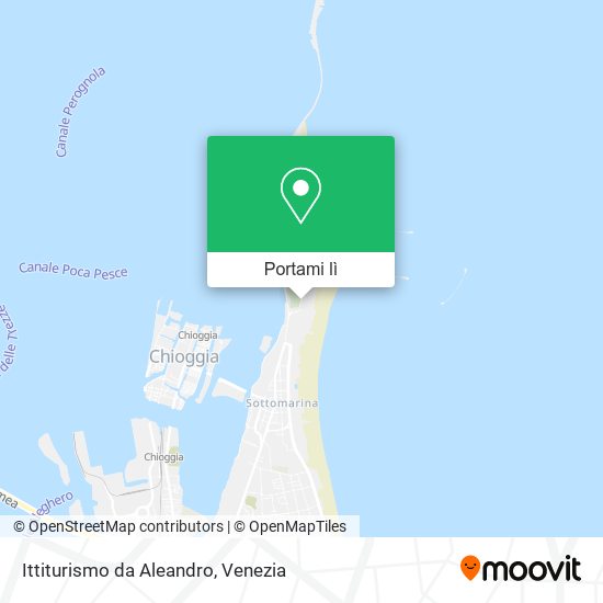 Mappa Ittiturismo da Aleandro