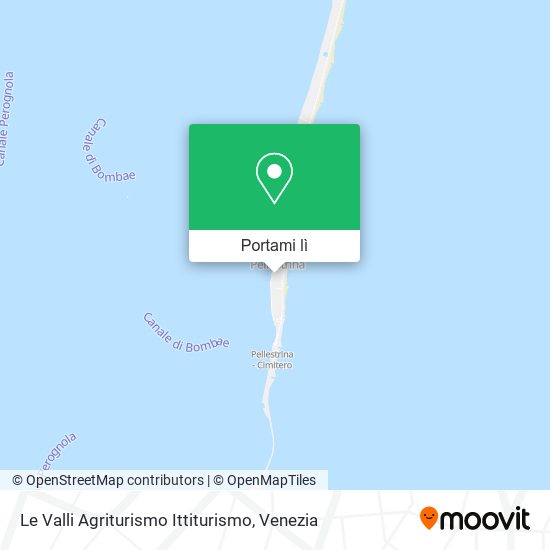 Mappa Le Valli Agriturismo Ittiturismo