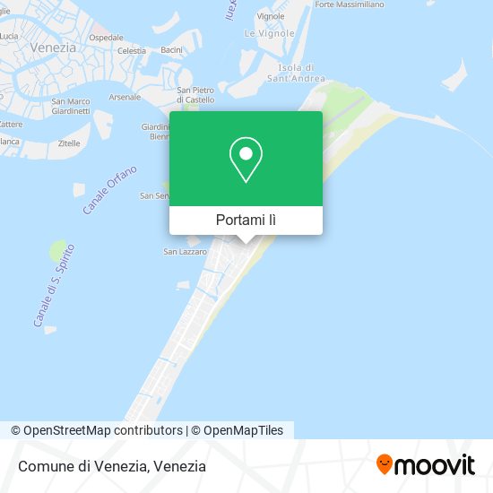 Mappa Comune di Venezia