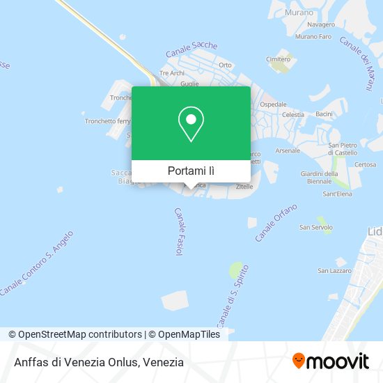 Mappa Anffas di Venezia Onlus