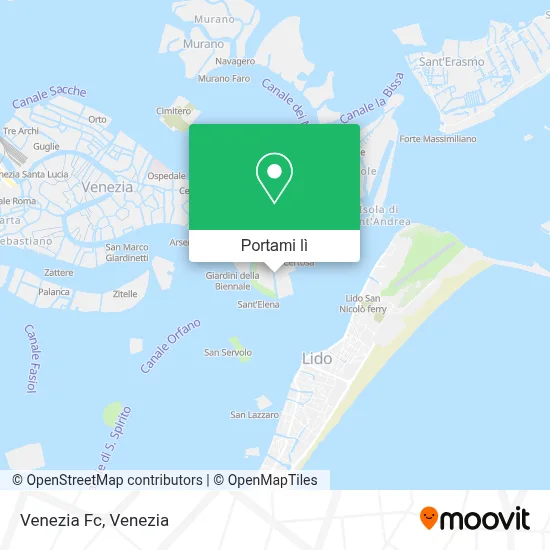 Mappa Venezia Fc