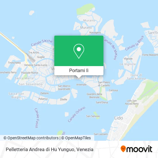 Mappa Pelletteria Andrea di Hu Yunguo
