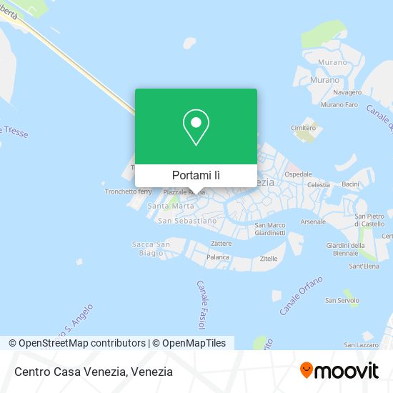 Mappa Centro Casa Venezia