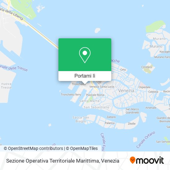 Mappa Sezione Operativa Territoriale Marittima